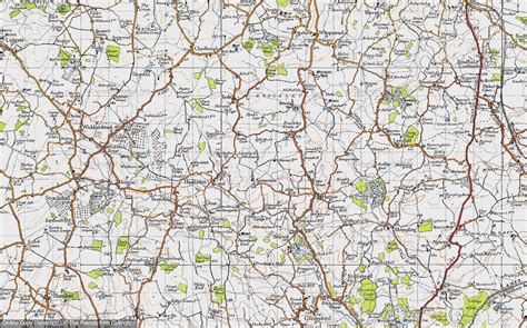 Historic Ordnance Survey Map of Somerton, 1946