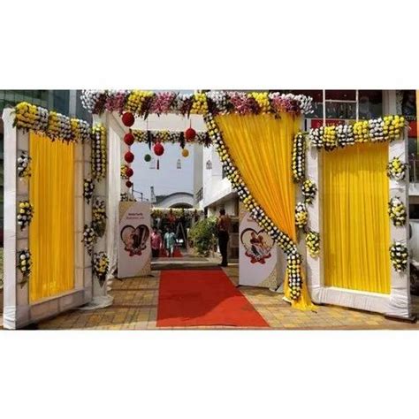 Wedding Gate Decoration at Rs 40000/20' container in Prayagraj | ID: 21004508062