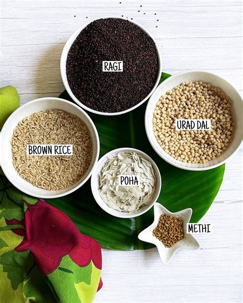 Ragi Dosa Ingredients | New