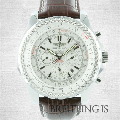 Breitling Replica Bentley Motors A25362-B Men's 46mm White Dial