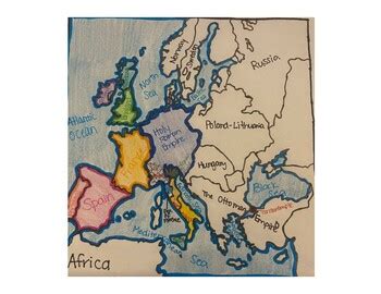 Mapping Europe During the Renaissance Activity with KEY by The ADD Historian