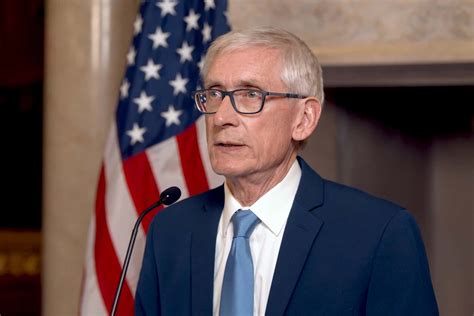 Governor Tony Evers delivers a virtual 2021 State of the State Address ...