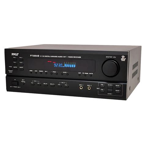 Pyle 97077340M 5.1 Channel Home Receiver with AM/FM, HDMI and Bluetooth