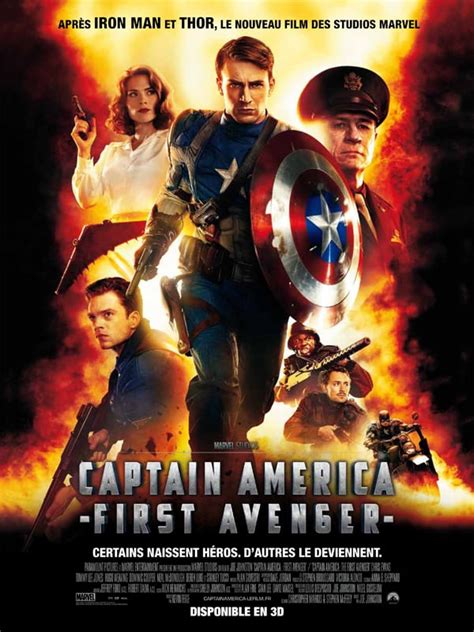 Captain America : First Avenger en Blu Ray : Captain America : The ...