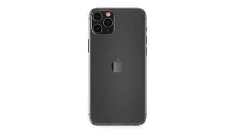 Apple IPhone 11 Pro Space Gray - 3D Model by frezzy