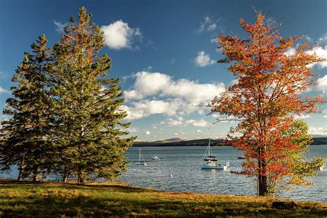 Autumn Morning in Maine 2 Photograph by Craig A Walker - Fine Art America