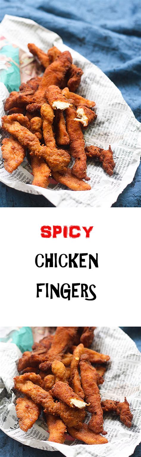 Spicy Chicken Fingers Recipe, How to make Chicken Fingers