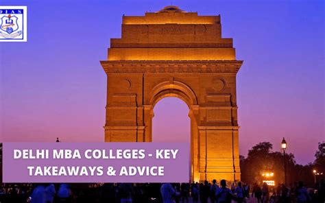 Delhi MBA Colleges – Key Takeaways & Advice - DIAS