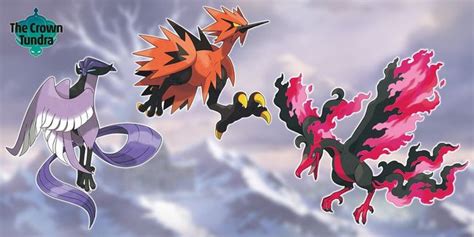 Pokemon Sword & Shield Articuno, Zapdos & Moltres: where to catch the new shiny-locked Galarian ...