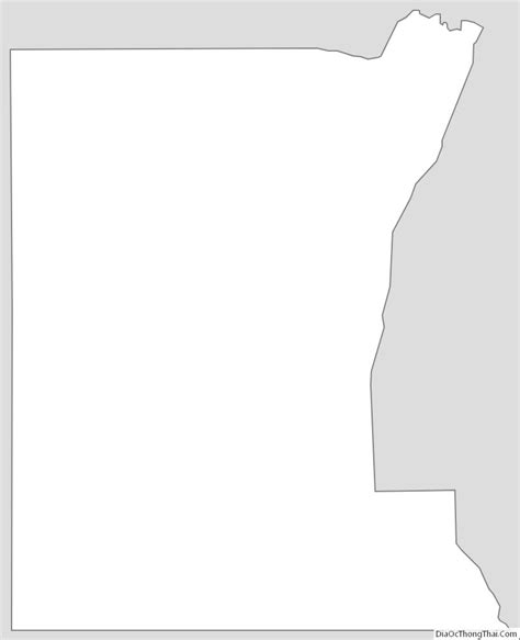 Map of Rusk County, Texas - Địa Ốc Thông Thái