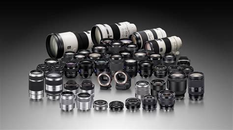 Sony E-Mount Lenses List