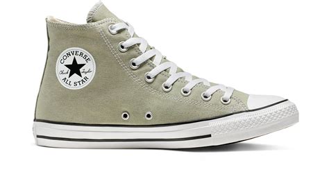 Converse Chuck Taylor All Star Seasonal Color High Top in Green for Men - Lyst