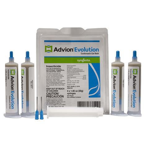 Advion Evolution Cockroach Gel Bait Insecticide - 4 tubes - Seed World