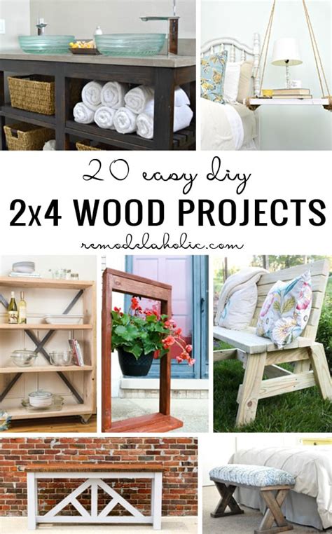 Remodelaholic | 20 Easy DIY 2x4 Wood Projects