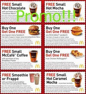 Rthorsen adlı kullanıcının Mcdonalds coupons panosundaki Pin