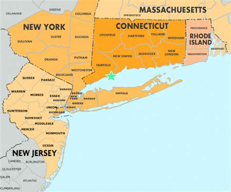 Map Ny Tri State Large Map Of Map Of The Tri State Area - Kolovrat Throughout New York Tri State ...