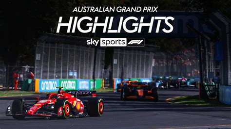 Australian GP: Carlos Sainz leads Ferrari one-two from Charles Leclerc ...