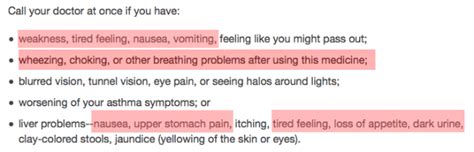 Did You Know About These Inhaler Side Effects? - aVERY Bright Life