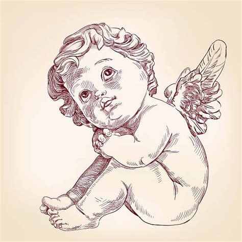 20,200+ Angel Wings Drawing Stock Illustrations, Royalty-Free Vector ...