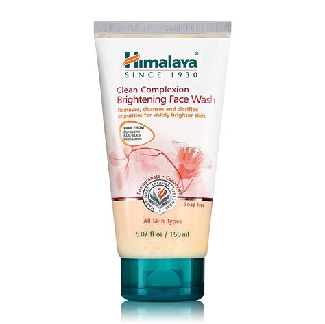 Himalaya Clean Complexion Brightening Face Wash for Clear & Glowing Skin and More Even Skin Tone ...