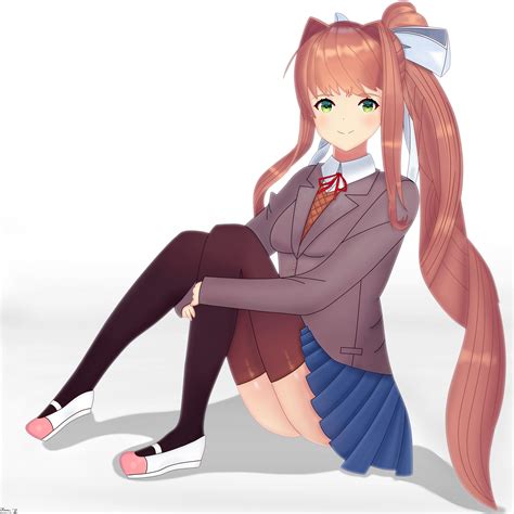 Monika Doki Doki Fan Art | Hot Sex Picture