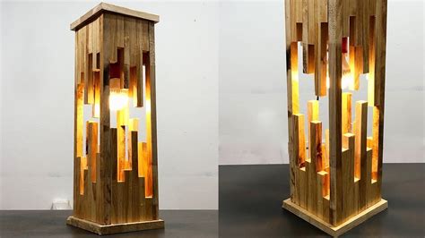 Handmade Lamps, Handmade Lighting, Table Lamp Wood, Wood Lamps, Lampe Diy, Wood Wall Art Diy ...