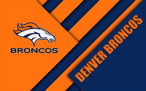 Download Emblem Logo NFL Denver Broncos Sports 4k Ultra HD Wallpaper