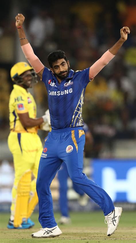 Matches played by Jasprit Bumrah in IPL for Mumbai Indians in last seven years