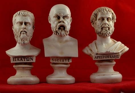 Socrates Plato Aristotle Bust Greek Great Philosophers - Etsy