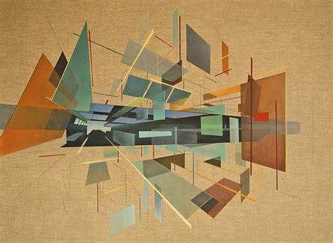 Geometric Abstracts With Architectural Spatial Awareness - Design Milk