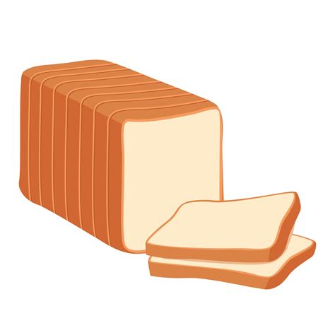 Cartoon vector illustration isolated object delicious flour food bakery bread toast 2776000 ...