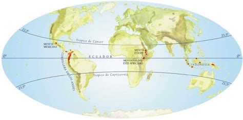 Tropic Of Cancer Mexico Map