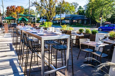 Lower Table Patio at The Crunkleton - Charlotte - Restaurant in in Charlotte, NC | The Vendry