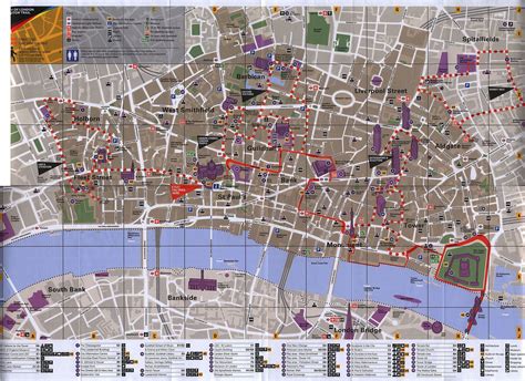 Printable London Walking Map