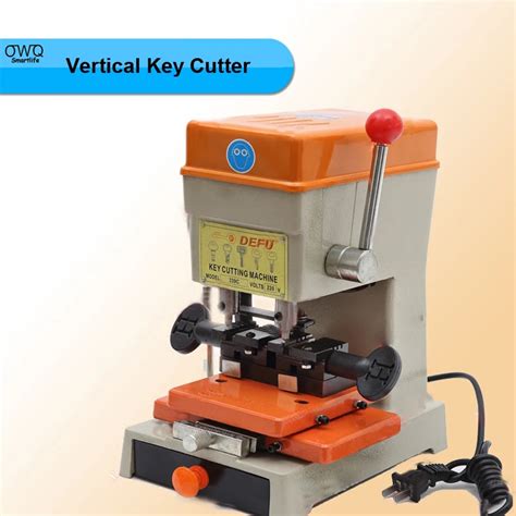 339C Vertical Key Cutter Key Cutting Machine For Duplicating Security ...