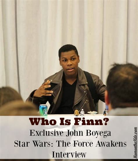 Who Is Finn: Exclusive John Boyega Star Wars Interview | Mom on the ...