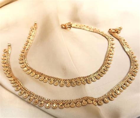 Gold anklets - ABDESIGNS - 3132487