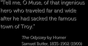 The Odyssey By Homer Quotes. QuotesGram