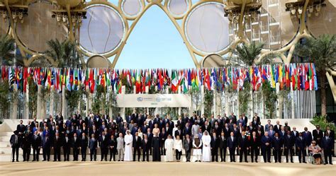 Dubai : World leaders pose for a group photos at the COP28 U.N. Climate Summit