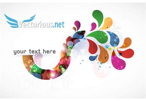 Background Vector Abstract Colorful Illustration