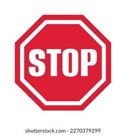 Prohibited Stop Sign Vector Cricut Cut Stock Vector (Royalty Free) 2270379299 | Shutterstock