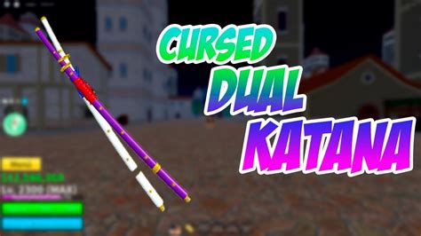 Cursed dual katanas