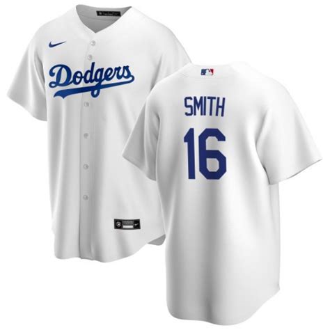 Men's Los Angeles Dodgers #16 Will Smith Blue Home Baseball Jersey on ...