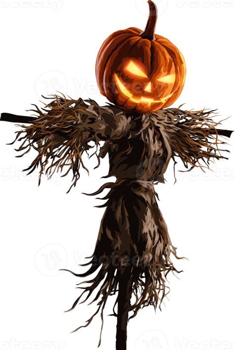 halloween pumpkin scarecrow 9597903 PNG