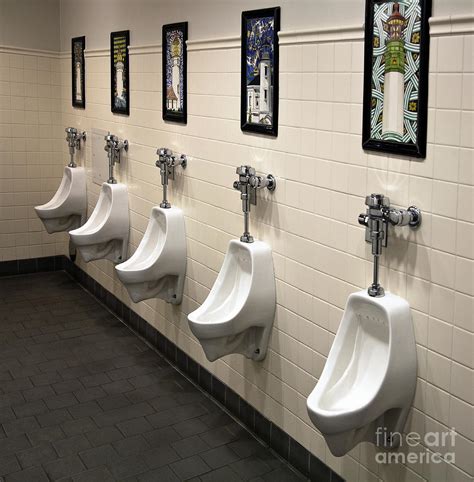 Mens Restroom Photograph by David Buffington