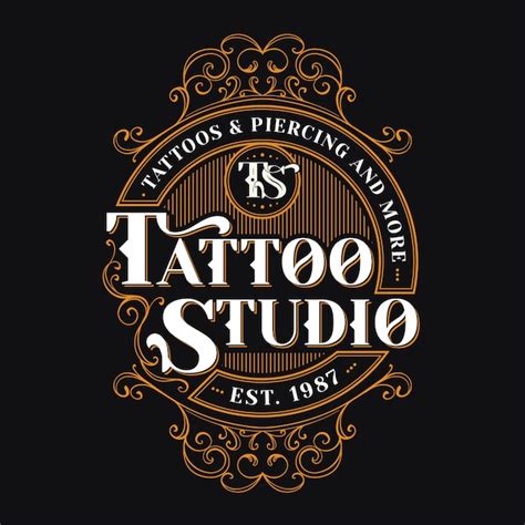 Tattoo Shop Logo Designs