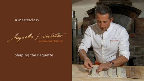 How To Shape Baguettes - YouTube