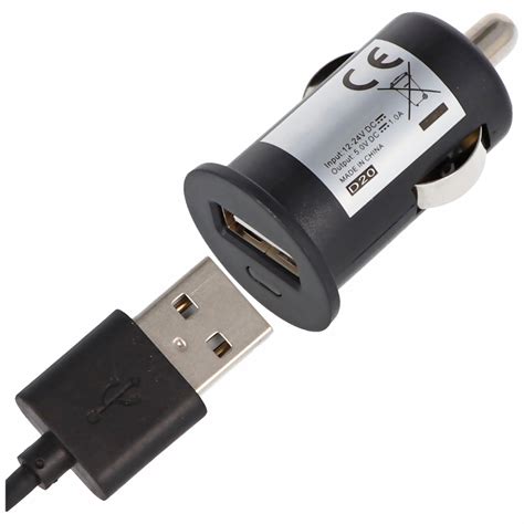 12 Volt USB Auto-Adapter extra kompakt mit USB-Ladebuchse | Ladegeräte | Akkushop