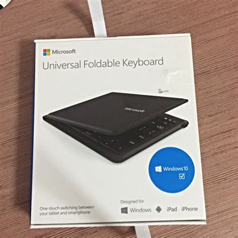 Microsoft Universal Foldable Keyboard, Computers & Tech, Parts & Accessories, Cables & Adaptors ...