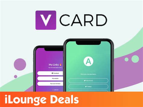 Virtual business card "vCard" is now 64% Off | iLounge